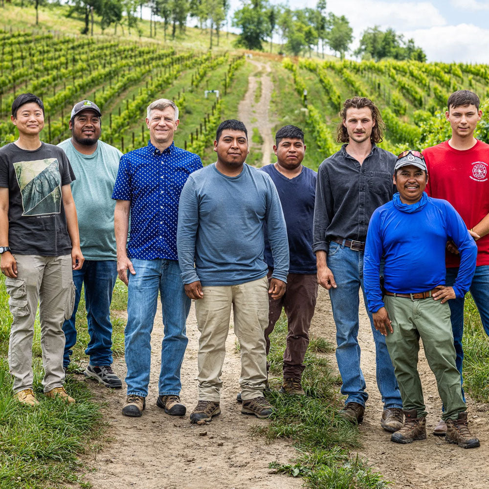 Part of our team at Klocke Estate