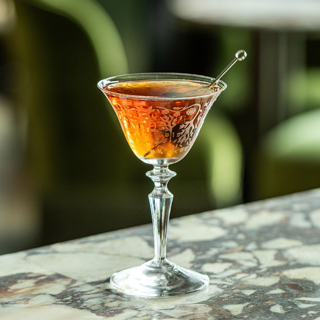 Hanky Panky cocktail, made with Klocke Estate Brevis Sweet Red Vermouth