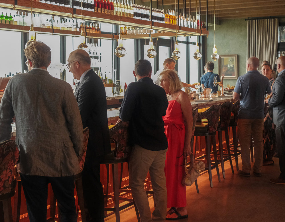 Happy Hour at Klocke Estate's bar