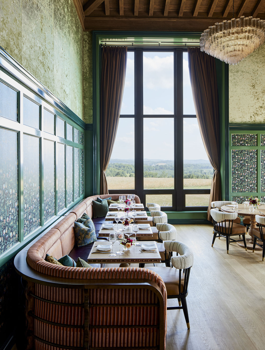 A view of Klocke Estate's restaurant